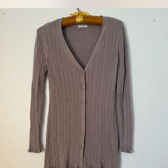 Tularosa Revolve ribbed cardigan and pant set S M - Picture 4 of 8